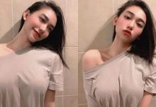 人氣部落客「露肩照車頭燈好大」，明顯的胸型太邪惡！-德州扑克迷