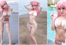 好粉嫩!海邊巨孚乚妹「新鮮肉體」美乳太逆天!若隱若現的「養眼畫面」讓人受不了…-德州扑克迷