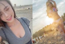 海邊走走也要hen辣！爆乳正妹「VivianLiao」超愛分享日常，連和哥哥親親也錄影存證啦～-德州扑克迷
