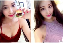 正妹穿火辣深V裝吃漢堡，酥胸一露就好傲人啊！-德州扑克迷