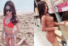 costco捕捉「隱乳翹臀正妹」，沒想到換上比基尼「白嫩長輩」也有點兇兇der!-德州扑克迷