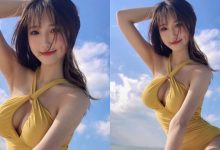 可愛度爆表!「香港酒窩正妹」海邊泳裝照乳量驚人,「S曲線」太犯規啦!-德州扑克迷