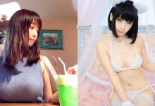 最清純Coser「伊織もえ」喝珍奶補真奶！白嫩雪乳性感到讓人招架不住！-德州扑克迷