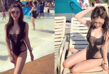 甜美巨乳妹換上「極限露出泳衣」 美乳飽滿形狀從洞洞裡面透出來!-德州扑克迷