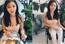 「氣質奶妹」大吃美式早餐！「爆乳背心」擋不住曼妙曲線！好想坐她對面！-德州扑克迷
