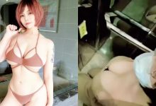 超強上帝視角！「大萌妹子」搭電梯，挺巨乳刷樓層感應卡！-德州扑克迷