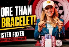 【EV扑克】9个月狂揽1100万美元，两年23次FT！Kristen Foxen比你想象的更惊人-德州扑克迷