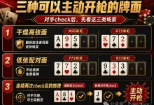【EV扑克】别再被“免费牌”坑了:翻牌没中,为什么高手反而更敢开枪?-德州扑克迷