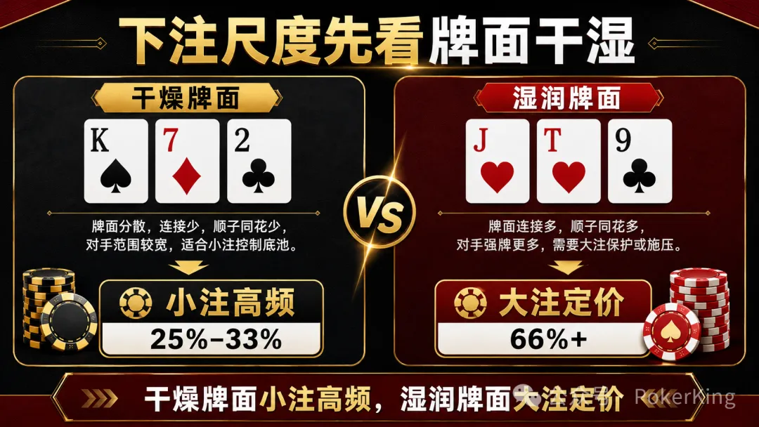 【EV扑克】别让下注尺度变成情绪按钮：翻牌转牌河牌，每一枪该怎么规划？