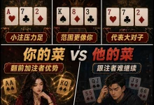 【EV扑克】翻牌第一枪该不该开？别只看自己中没中，先看牌面更像谁-德州扑克迷