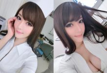 誠意滿滿!大眼正妹「莉亞Chao Lia」制服拉鏈一開嫩乳立刻溢出,騷辣畫面絕對治百病!-德州扑克迷