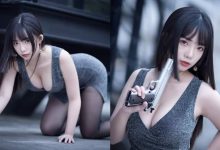 超兇！嗆辣女殺手「佞佞Ning」低胸洋裝倒出邪惡兇器，男粉抖M超想被狙擊！-德州扑克迷