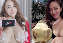 保鮮新方法！戀愛系女孩「Bivi華華」雪藏白嫩奶球　雪花彷彿要融化-德州扑克迷