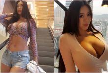 受不了！巨乳奶妹「手扶梯視角」乳量太兇悍！超犯規肉體讓人忍不住膨脹了…-德州扑克迷