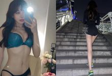 天橋上驚見「熱褲長腿正妹」！細腰翹臀「逆天比例」太犯規，正面美乳也超辣！-德州扑克迷