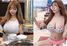 吃燒烤對面驚見「超狂乳量正妹」!盤子都比不上「渾圓飽滿」!穿上泳衣連路人都傻眼!-德州扑克迷