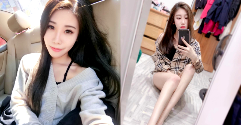 水汪大眼正妹「Ylling」白嫩小臉甜笑讓人大卸心防，誰知逆天美腿立馬殺出放大絕！