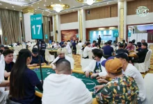 【EV扑克】2026DXPC第三届第二日战报：主赛A组14人晋级，方振龙40.8万记分牌领跑-德州扑克迷