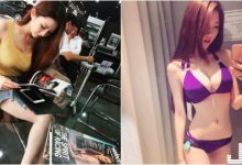 看車驚見「長腿大奶妹」!沒想到衣服下「身材超火辣」!比基尼下都快爆出來啦!-德州扑克迷