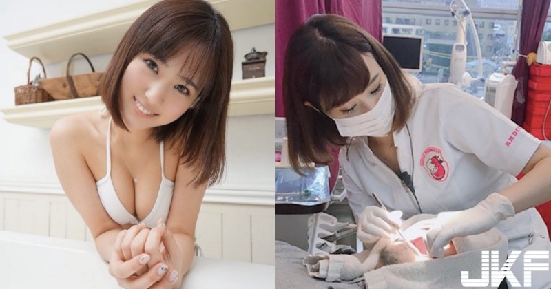 胸部太靠近了拉～「正妹美齒師」的療程讓人無法呼吸，洗牙只聞到滿滿乳香～