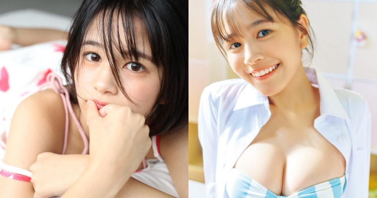 18 歲高中生「夏芽すず」笑容超治癒！首次拍寫真驚喜曬「豐滿上圍」