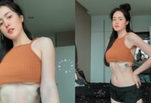 若隱若現讓人瘋狂！泰國網紅 Suntung 捲衣掉出誘人「南半球」-德州扑克迷